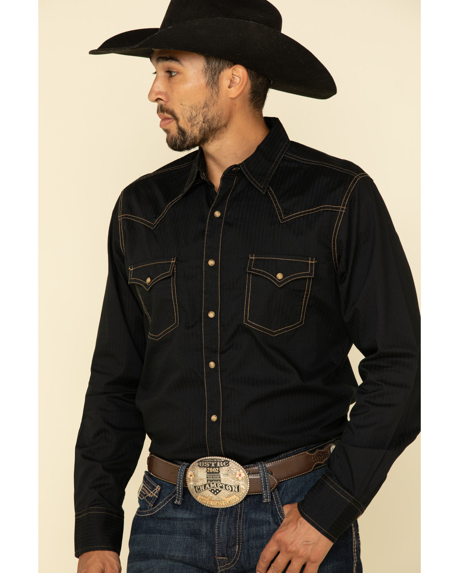 Wrangler Retro Premium Men's Solid Long Sleeve Western Shirt | Sheplers