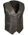 Image #1 - Milwaukee Leather Women's Zipper Front Braided Vest - 5XL, Black, hi-res
