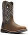 Image #1 - Wolverine Men's Rancher Pro Waterproof Pull-On Work Boots - Nano Composite Toe, Grey, hi-res