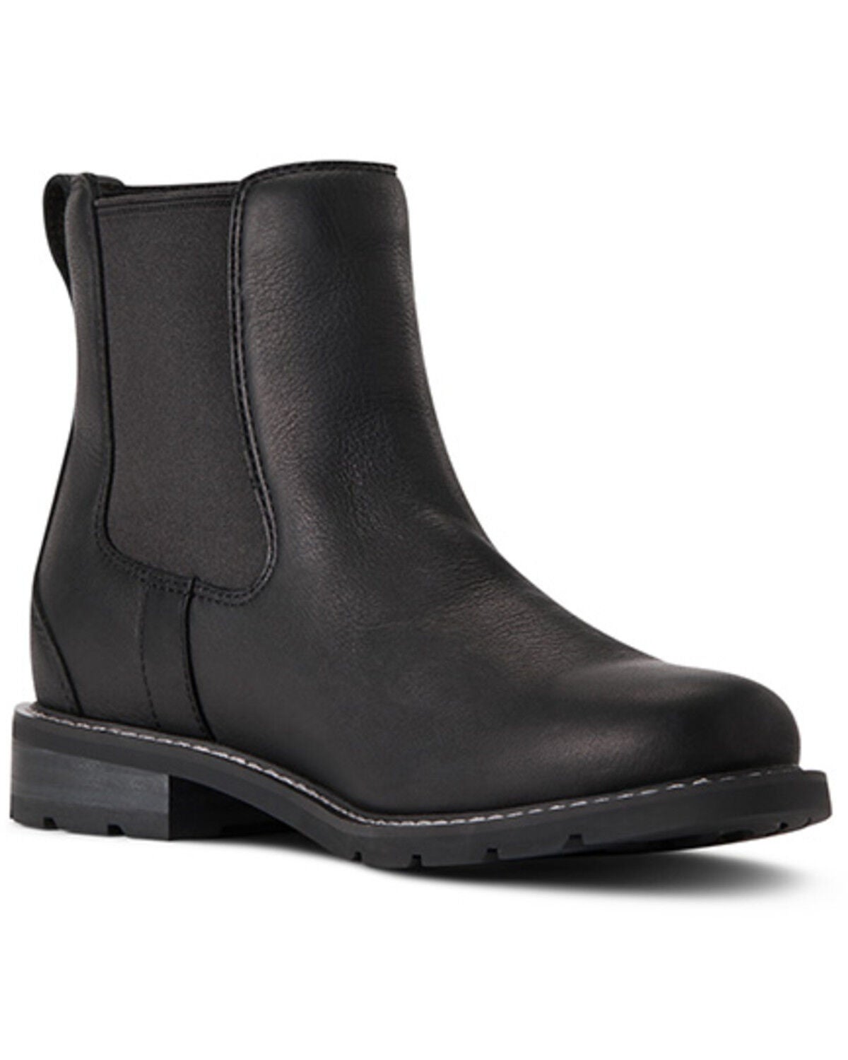 Ariat Women's Wexford Waterproof Chelsea Boots - Round Toe, Black, hi-res