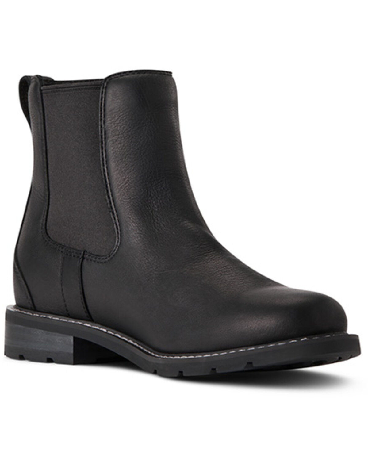 Image #1 - Ariat Women's Wexford Waterproof Chelsea Boots - Round Toe, Black, hi-res