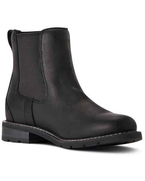 Image #1 - Ariat Women's Wexford Waterproof Chelsea Boots - Medium Toe , Black, hi-res