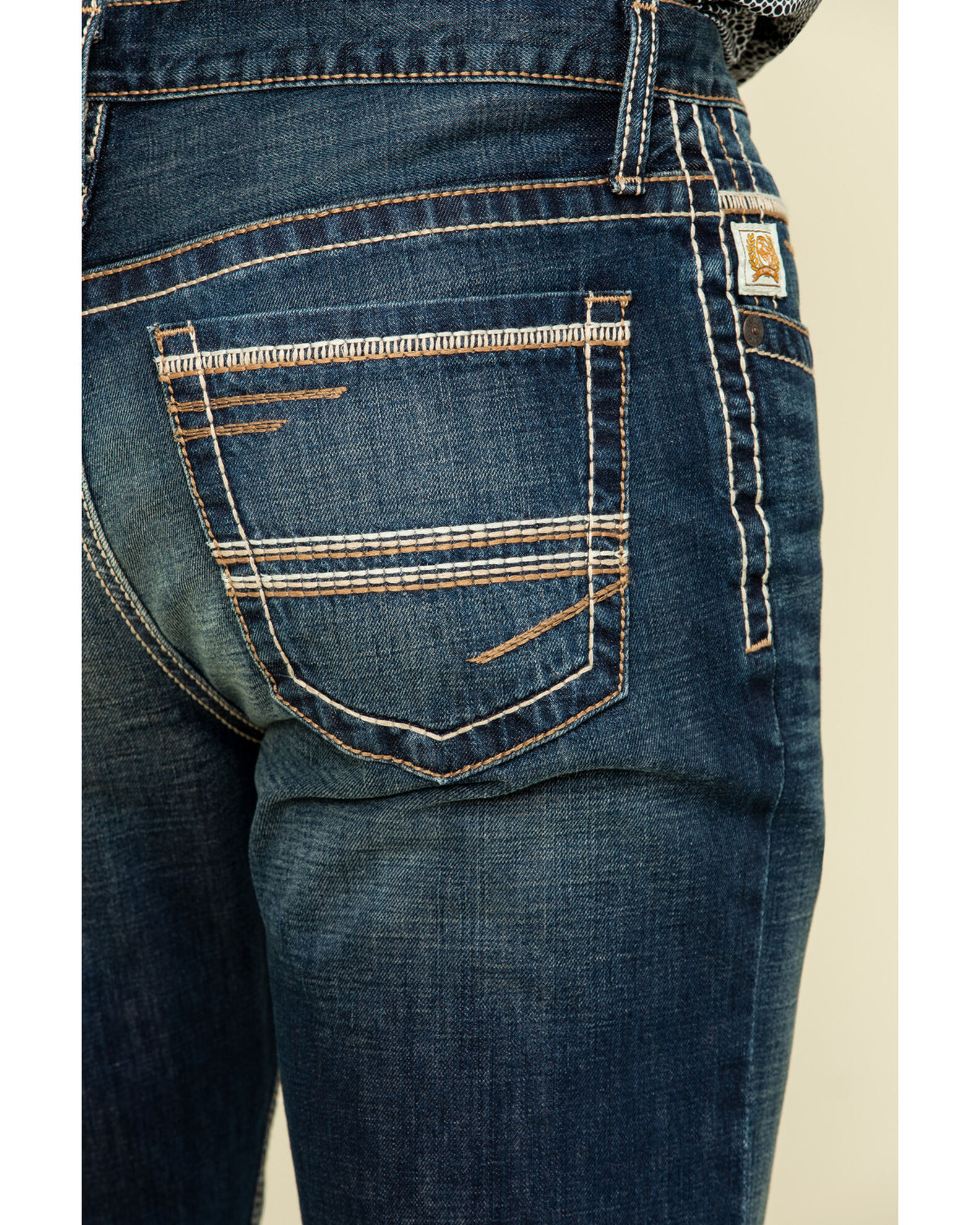 Cinch Men's Ian Dark Wash Slim Bootcut Rigid Denim Jeans | Sheplers