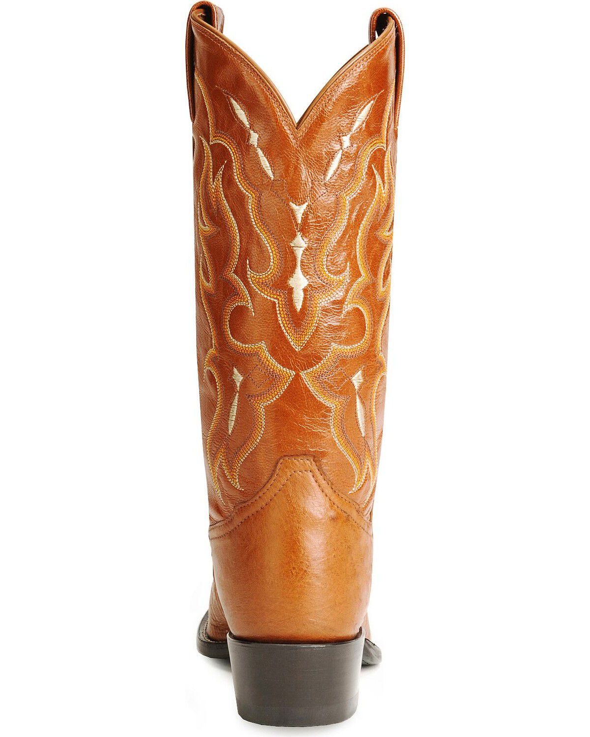tony lama smooth ostrich square toe