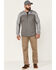 Browning Men's Gray Hayes 1/4 Zip Front Hooded Pullover, , hi-res