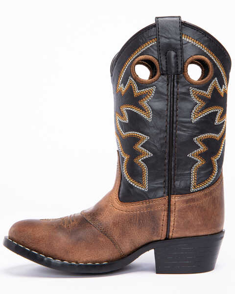 Image #3 - Cody James Boys' Western Boots - Round Toe, Brown, hi-res