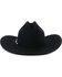 George Strait by Resistol Men's Logan 6X Felt Cowboy Hat, Black, hi-res