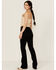 Image #3 - Rock & Roll Denim Women's High Rise Bootcut Stretch Denim Jeans, Black, hi-res