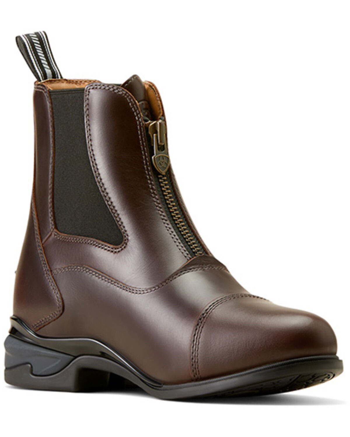 Image #1 - Ariat Women's Devon Zip Paddock Boots - Round Toe, Brown, hi-res