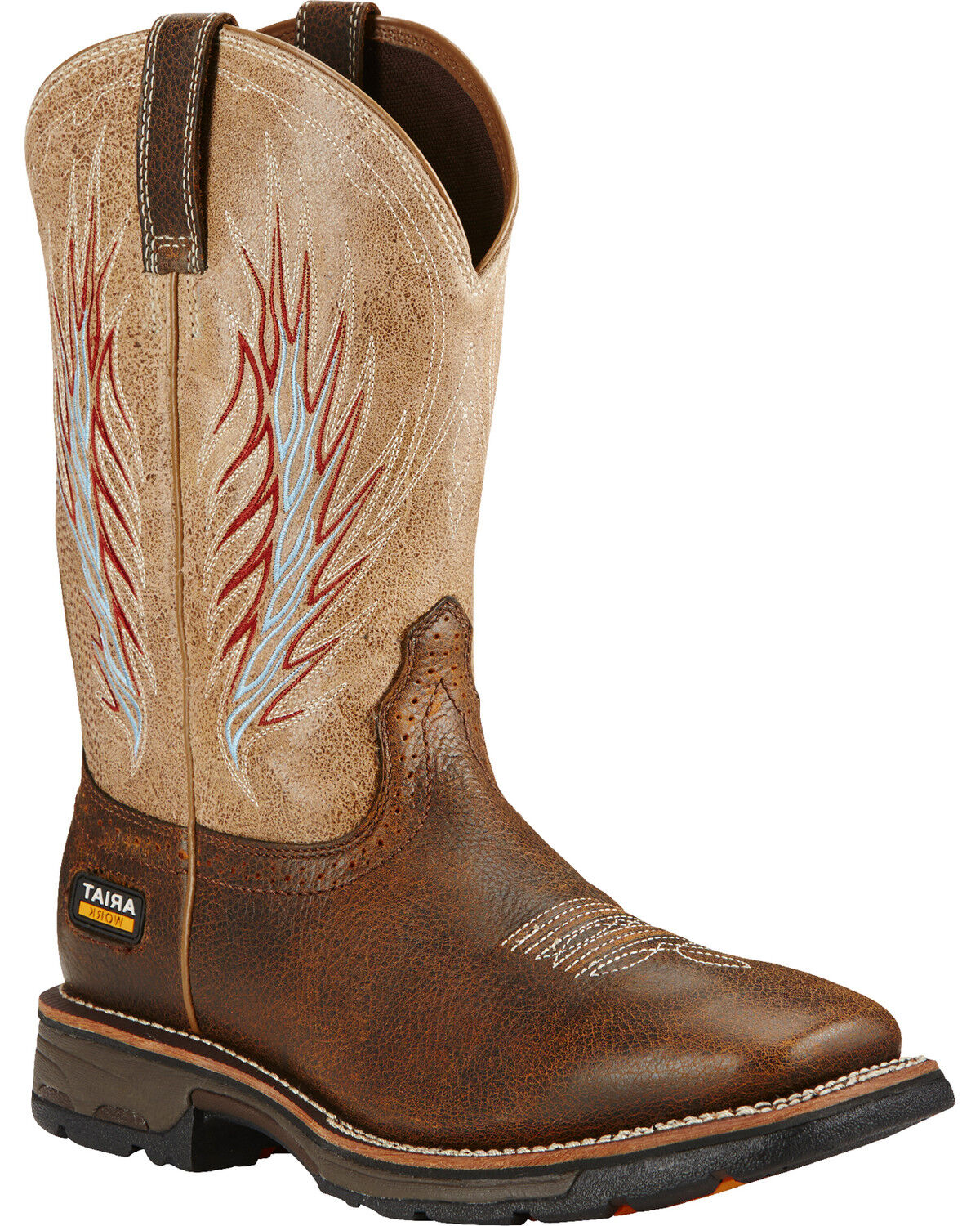 cowboy work boots square toe