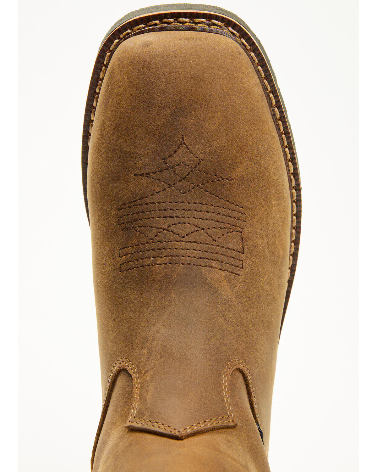 Image #6 - Cody James Men's Pull-On Work Boots - Soft Toe, Brown, hi-res