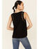 Cut & Paste Women's Country State Of Mind Graphic Tank Top, Black, hi-res