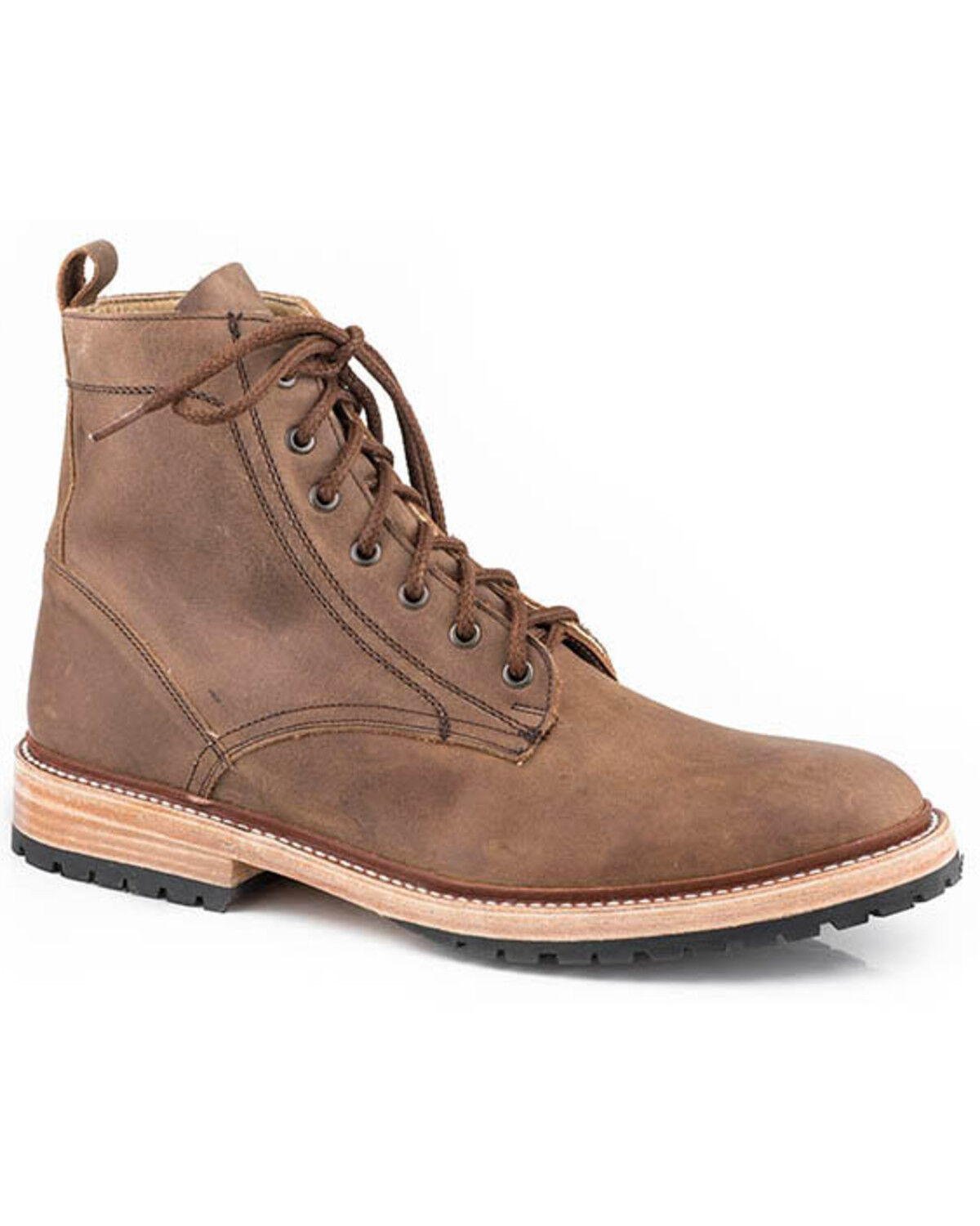 Image #1 - Stetson Men's Chukkah Casual Boots - Round Toe, Brown, hi-res