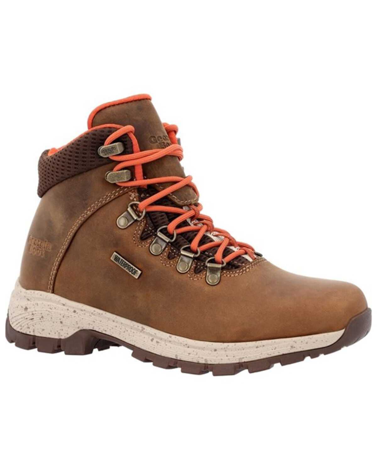 Image #1 - Georgia Boot Women's Eagle Trail Waterproof Hiker Boots - Soft Toe, Brown, hi-res