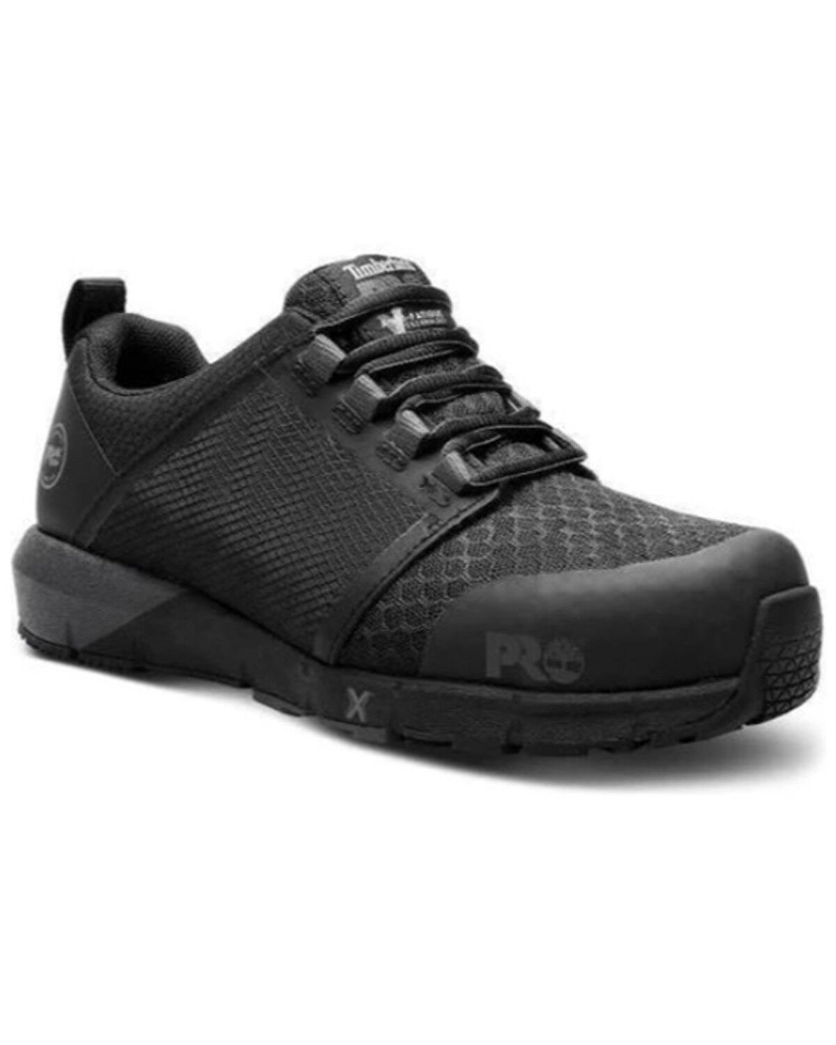 Image #1 - Timberland PRO Women's Radius Work Shoes - Composite Toe, Black, hi-res