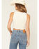 Image #4 - Originality Women's Solid Handkerchief Hem Tank Top, Tan, hi-res