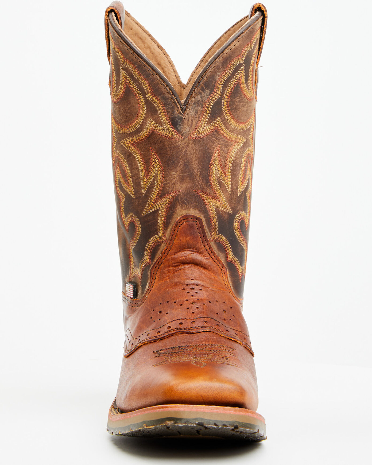 Double H Men s Boot Barn Exclusive 11 Domestic I.C.E Saddle Vamp per