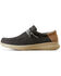 Image #2 - Ariat Men's Hilo Stretch Casual Shoes - Moc Toe , Black, hi-res