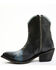 Image #3 - Carborca Silver by Liberty Black Women's Loren Tonal Floral Embroidered Western Fashion Booties - Snip Toe, Black, hi-res