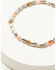 Image #4 - Shyanne Women's Cross And Beaded Chain Layered Bracelet Set - 4 Piece Set, Pink, hi-res