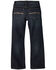 Image #2 - Wrangler Little Boys' Dark Wash Bootcut Denim Jeans, Dark Wash, hi-res