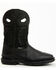 Image #2 - Double H Men's Shadow Waterproof Performance Western Boots - Broad Square Toe, Black, hi-res