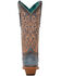Image #5 - Corral Women's Embroidered Overlay Western Boots - Snip Toe, Blue, hi-res