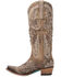 Image #3 - Lane Women's Santorini Western Boots - Snip Toe, Brown, hi-res