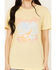 Image #3 - Wrangler Women's Desert Scene Short Sleeve Graphic Tee, Yellow, hi-res