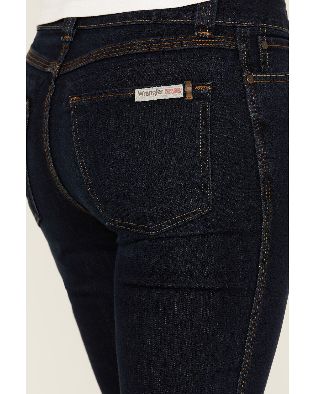 Image #4 - Wrangler Riggs Women's Dark Wash Bootcut Work Jeans, Blue, hi-res