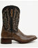 Image #2 - Cody James Men's Slyde Exotic Python Western Boots - Broad Square Toe, Brown, hi-res