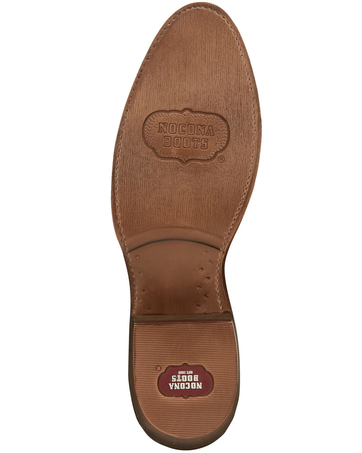 Image #7 - Nocona Men's Jackpot Brown Western Boots - Round Toe, Brown, hi-res