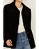 Image #3 - Scully Women's Solid Fringe Blazer, Black, hi-res
