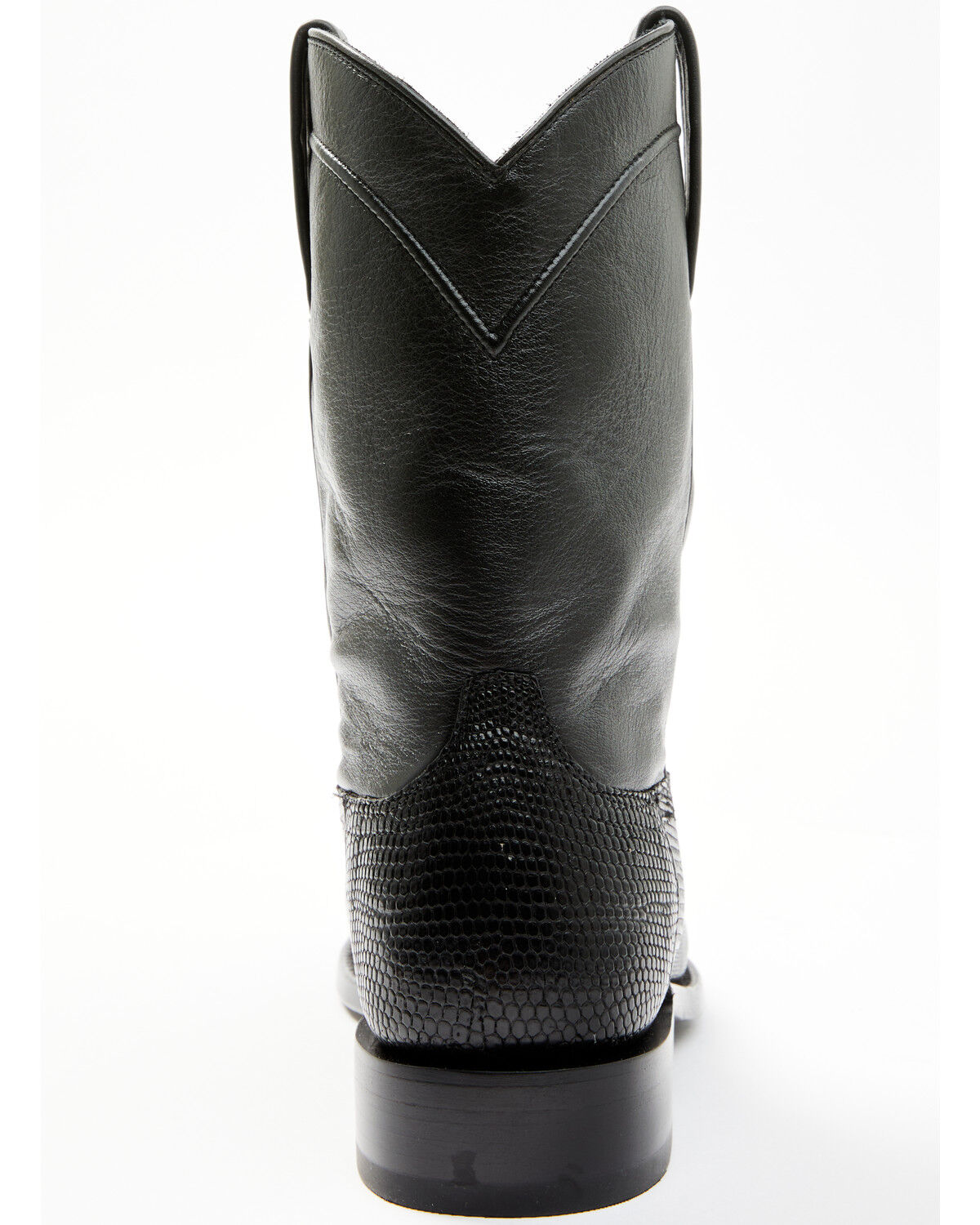 Image #5 - Cody James Black 1978® Men's Carmen Exotic Teju Lizard Roper Boots - Round Toe, Black, hi-res