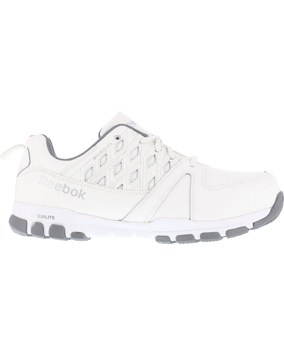 Men's Reebok Work Sublite RB4443 Work Shoe, Size: 12, White
