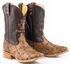 Tin Haul Barbed Wire Butcher Shop Cowboy Boots - Square Toe, Brown, hi-res