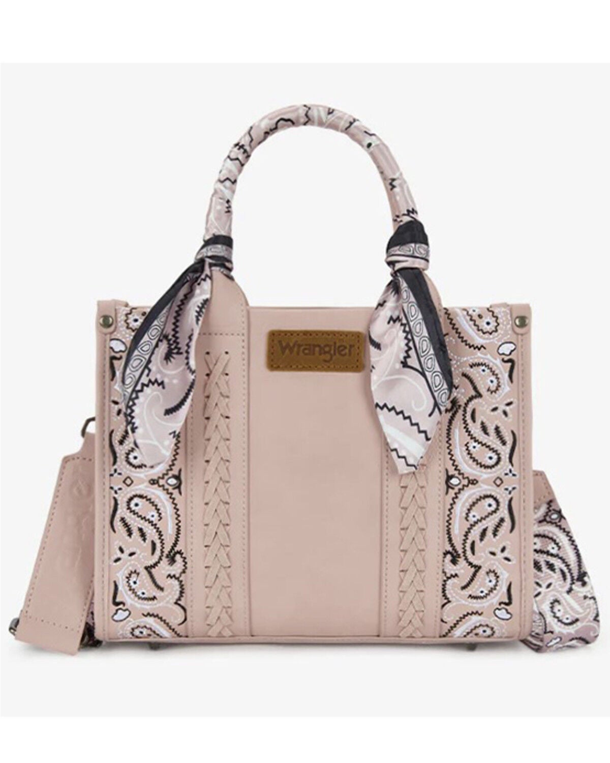 Wrangler Women's Bandana Paisley Crossbody Bag, Pink, hi-res