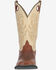 Image #3 - Smoky Mountain Men's Cedar Performance Western Boots - Broad Square Toe, Brown, hi-res