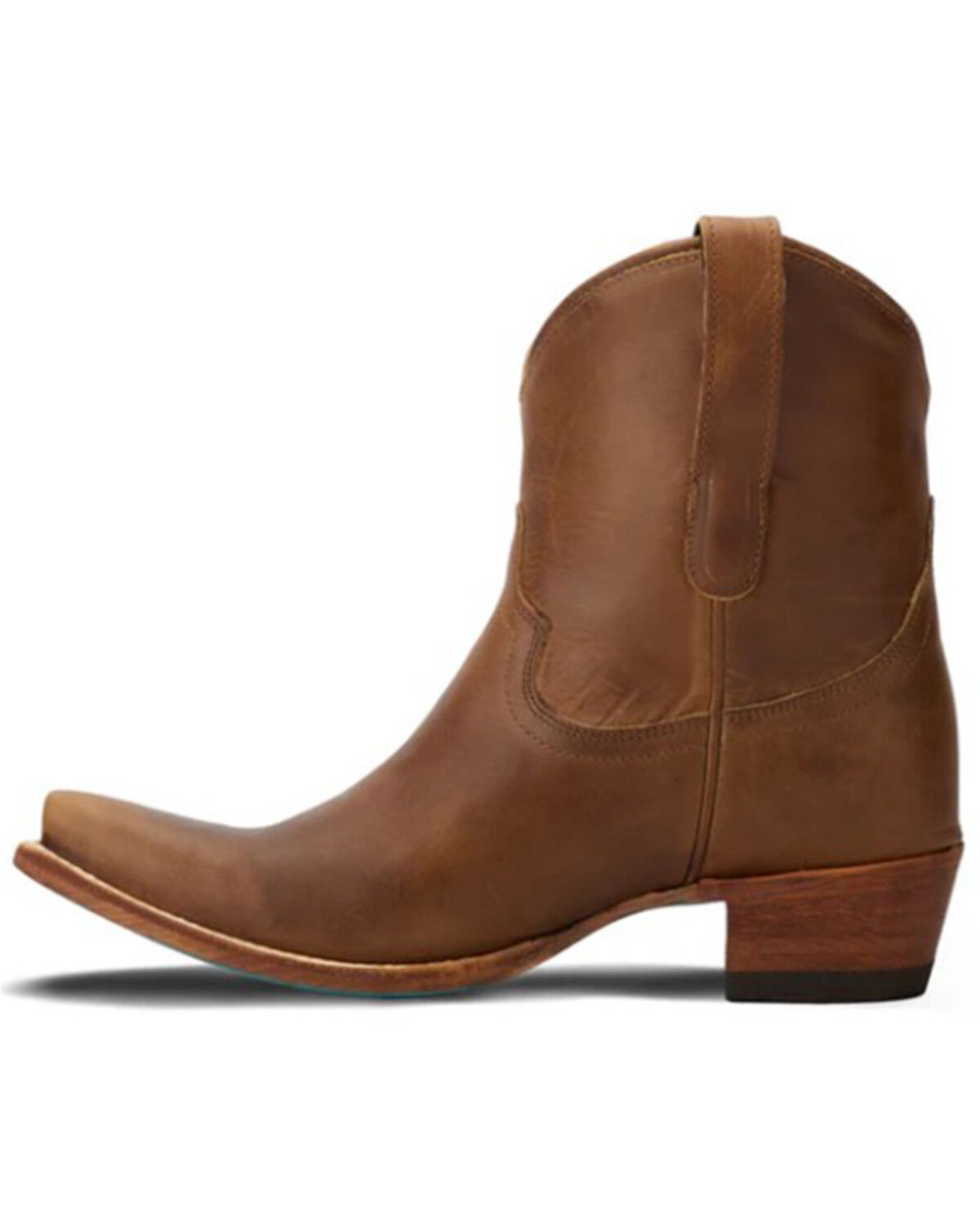 Image #3 - Lane Women's Emma Jane Western Booties - Snip Toe, Brown, hi-res