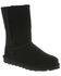 Image #1 - Bearpaw Women's Elle Short Boots - Round Toe, Black, hi-res