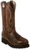 Image #1 - Boulet Men's Pull-On Work Boots - Steel Toe, , hi-res