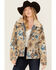 Image #2 - Idyllwind Women's Pony Up Reversible Denim Blanket Jacket, Light Wash, hi-res