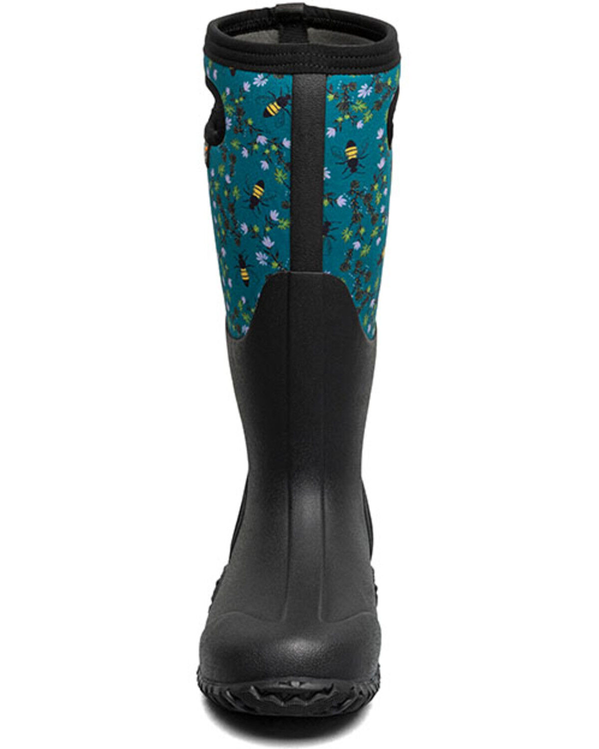Image #4 - Bogs Women's Mesa Bees Rubber Boots - Round Toe, Turquoise, hi-res