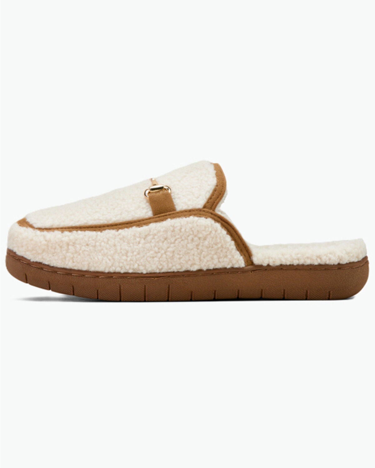 Image #2 - Ariat Women's Lexington Snaffle Slippers, Cream, hi-res