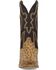 Image #4 - Dan Post Men's Grit Exotic Full Quill Ostrich Tall Western Boots - Snip Toe, Tan, hi-res