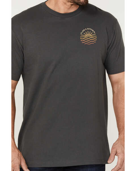 Image #3 - Flag & Anthem Men's Sun Sea Diamond Graphic Performance T-Shirt, Grey, hi-res