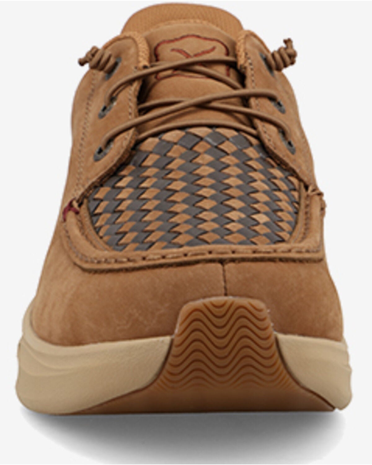 Image #4 - Twisted X Men's Feather X&trade; Forged Iron EZ On Casual Shoes - Moc Toe, Camel, hi-res