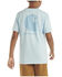 Image #2 - Carhartt Boys' Carhartt Logo Short Sleeve Graphic T-Shirt , Light Blue, hi-res