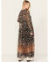 Image #4 - Free People Women's See It Through Floral Long Sleeve Maxi Dress, Black, hi-res
