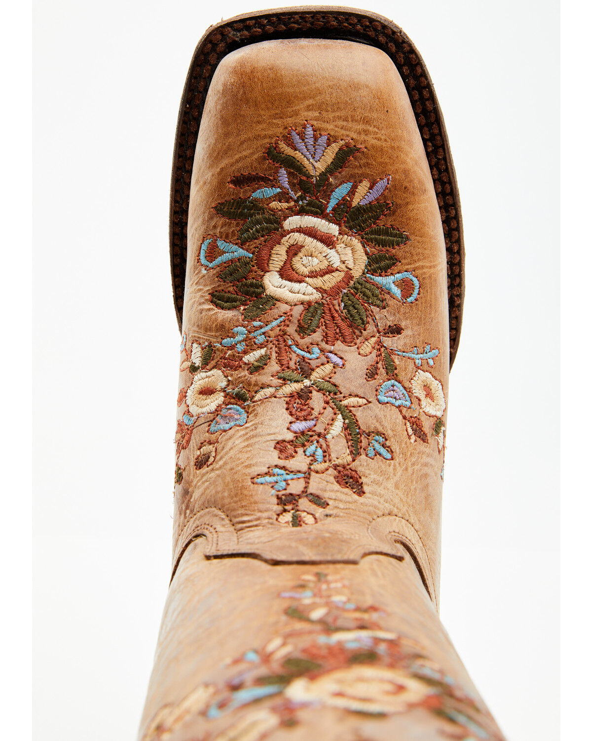 Image #6 - Shyanne Women's Coralee Western Boots - Broad Square Toe, Tan, hi-res